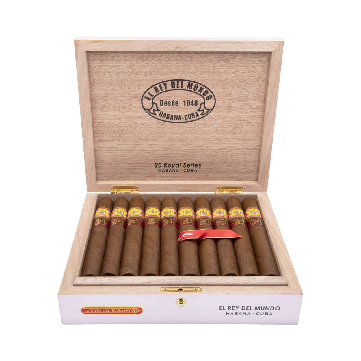 El Rey del Mundo Serie LCDH Box of 20 – A Regal Cuban Cigar Experience - Image 1