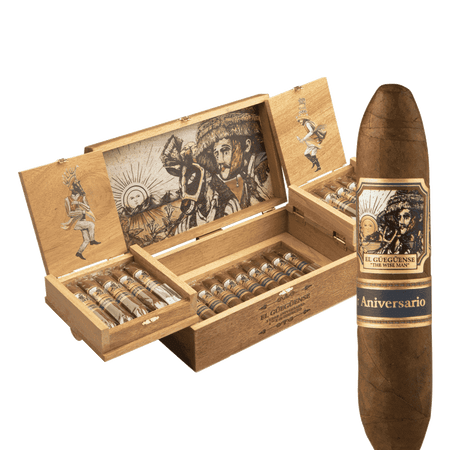 FCEG5YR_box_orc_1-1.png Foundation El Gueguense 5 YEAR - LIMITED EDITION ANIVERSARIO COLLECTOR'S EDITION - 4.75 X 60 - Box of 20 - Image 1