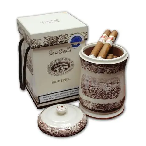 Hoyo de Monterrey Epicure Especial Serie Sevilla Coleccion Vintage Jar of 21 Cigars - Image 2